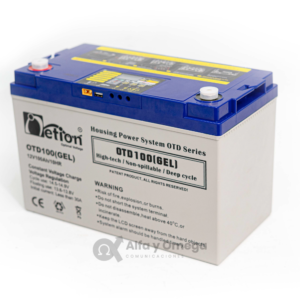 Batería Inteligente Netion 12V100AH - Batería Gel Inteligente con display de monitoreo y puertos de conexión Netion 12V100AH