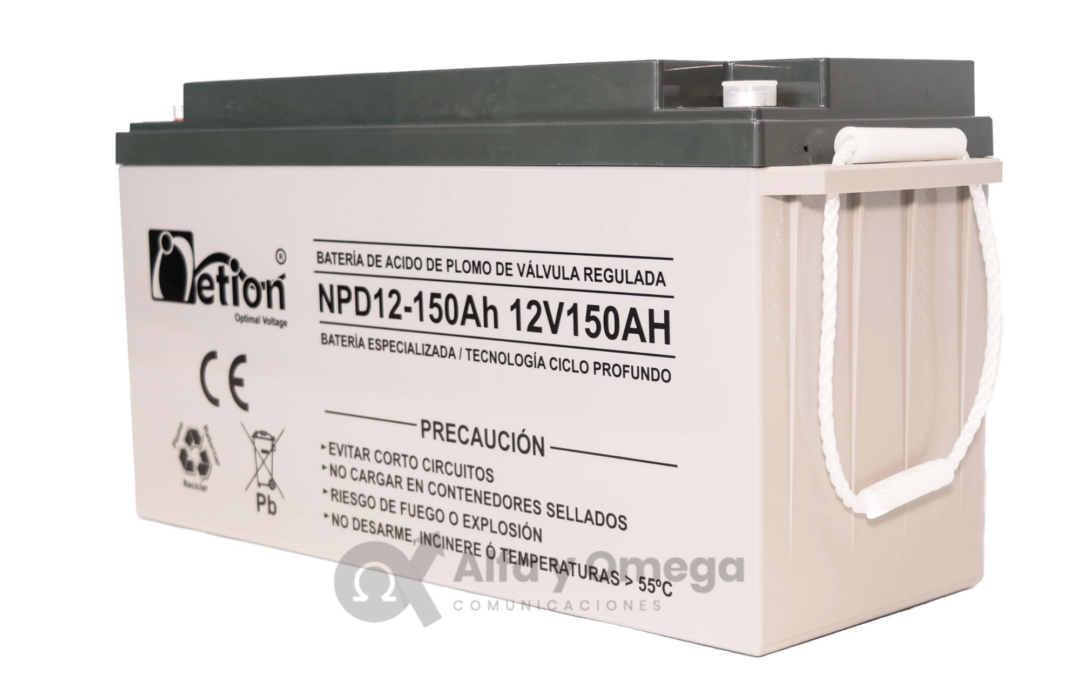 Batería Ciclo Profundo Netion 12V150AH