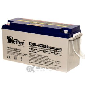 Batería con Display Netion 12V150AH - Batería Gel con Display de Monitoreo Netion 12V150AH