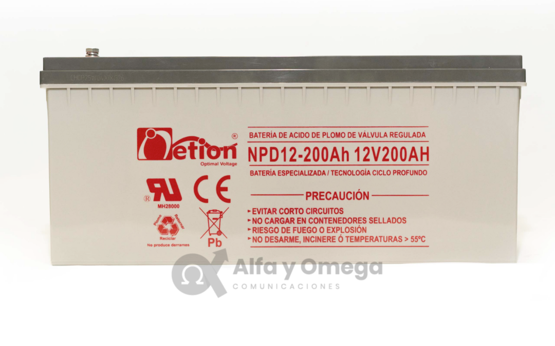 Batería Ciclo Profundo Netion 12V200AH