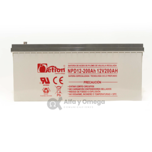 Batería Netion Ciclo Profundo 12V200AH - Batería Ciclo Profundo Netion 12V200AH
